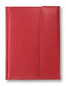 Planery - Notes książkowy zapinany CZERWONY A4 Dubaj - miniaturka - grafika 1