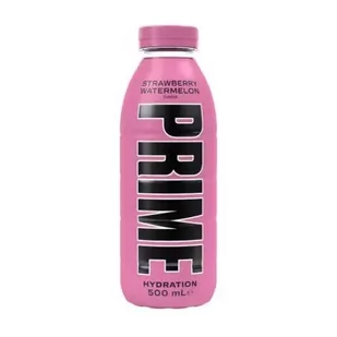 PRIME Hydration Strawberry Watermelon 500ml - Napoje energetyczne i izotoniczne - miniaturka - grafika 1