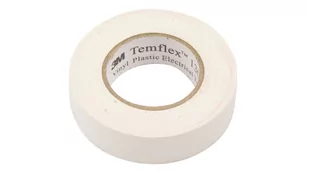 3M Taśma izolacyjna 19mm x 20m PVC Temflex 1300 biała DE272962825/7000062623 7000062623 - Taśmy izolacyjne i naprawcze - miniaturka - grafika 1