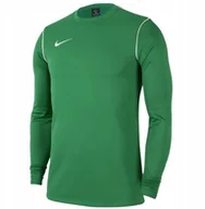 Koszulki męskie - Nike Bluza piłkarska Park 20 Crew Top Jr M 137-147cm zielona - miniaturka - grafika 1