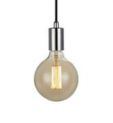 Lampy sufitowe - Markslojd SKY 106169 lampa wisząca chrom - miniaturka - grafika 1