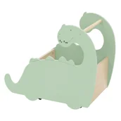 Zestawy mebli dla dzieci - Pudełko na zabawki Joyz półka na zabawki półka dino półka na kółkach dla dzieci - miniaturka - grafika 1
