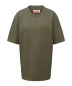 Koszulki i topy damskie - T -shirt koszulka Calvin Klein Heavy Weight Tee K10K108252 LI1 M - miniaturka - grafika 1