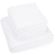 Ręczniki - Zestaw ręczników „Classic” biały, 4 szt. 50 x 100 cm, 2 szt. 70 x 140 cm - miniaturka - grafika 1