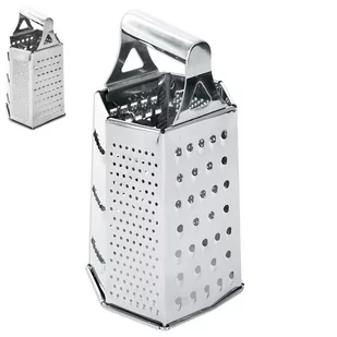 Orion Sześciokątna tarka nierdzewna, - Siekacze tarki i szatkownice - miniaturka - grafika 1