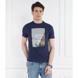 Armani Exchange T-shirt | Regular Fit - Koszulki męskie - miniaturka - grafika 1