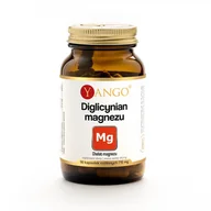 Witaminy i minerały - Yango Diglicynian magnezu suplement diety 90 kaps. - miniaturka - grafika 1