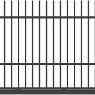 Ogrodzenia - Polbram Brama przesuwna Majorka 5x1,5 m lewa antracytowa - miniaturka - grafika 1