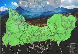 Mapa Zdrapka Tatry polskie - Przewodniki - miniaturka - grafika 1