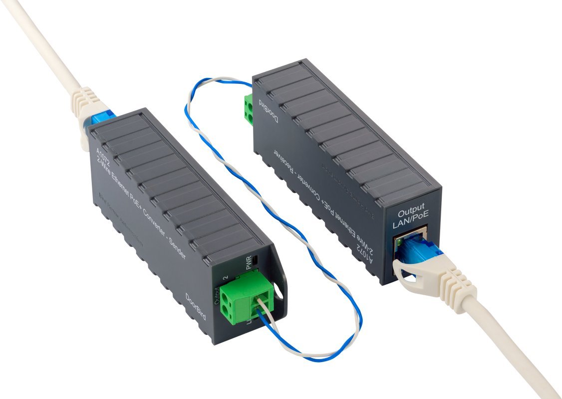DoorBird A1072 PoE Konverter 2-Draht Ethernet