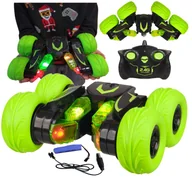 Zabawki zdalnie sterowane - AUTKO Zdalnie Sterowane DIABLO KASKADER dla Dzieci Samochód Auto Na Pilot - miniaturka - grafika 1