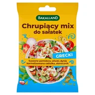 Pieczywo chrupkie - Bakalland Chrupiący mix do sałatek grecki 100 g - miniaturka - grafika 1