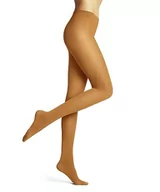 Rajstopy - FALKE Damskie rajstopy Pure Matt 50, półprzezroczyste, 50 DEN, zrównoważone, bez wzoru, 1 sztuka rajstopy, pomarańczowe (Toskana 1470), M-L - miniaturka - grafika 1