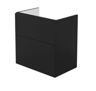 Szafki łazienkowe - Szafka łazienkowa pod umywalkę Deante Prizma 60 cm nero STU_NU61 - miniaturka - grafika 1