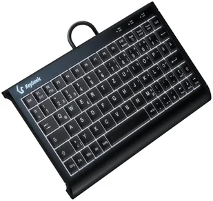 KeySonic KSK-3011ELC (DE) klawiatura USB QWERTZ Niemiecki Czarny 60964 - Klawiatury - miniaturka - grafika 1