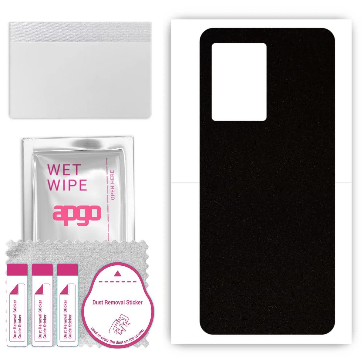 Folia naklejka skórka strukturalna na TYŁ Zamsz do Oppo A57 5G - Zamsz Czarny - apgo SKINS