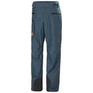 Spodnie narciarskie - Helly Hansen Garibaldi 2.0, spodnie narciarskie, męskie, turkusowo-zielone - miniaturka - grafika 1