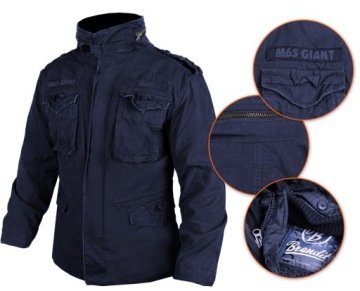 Kurtka Męska Wojskowa Brandit M65 Giant Parka 3w1 Navy L