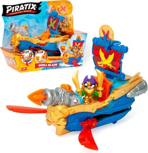 PIRATIX STATEK SKULL BLADE + Figurka