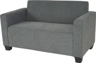 Sofy i kanapy - sofa 2-osobowa kanapa Lyon sofa salon tkanina/tekstylia ~ szary - miniaturka - grafika 1