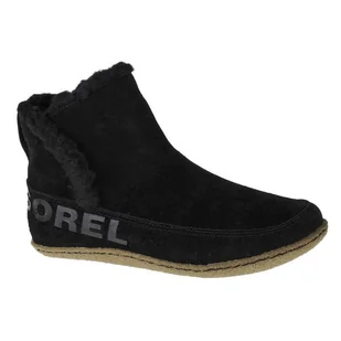 Buty Sorel Nakiska Bootie 1876141011 czarne - Botki damskie - miniaturka - grafika 1