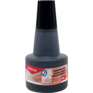 INNY Tusz Do Pieczątek Offfice Products 30 Ml Czarny 105L918 - Tusz do pieczątek - miniaturka - grafika 1