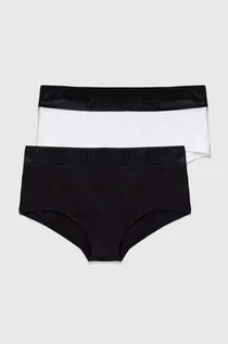 Majtki dla dzieci - Calvin Klein Underwear figi dziecięce 2-pack kolor czarny - grafika 1