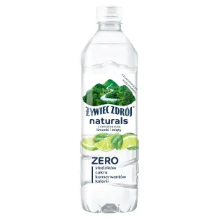 Żywiec Zdrój Naturals Limonka-Mięta 500 Ml - Soki i napoje niegazowane - miniaturka - grafika 1
