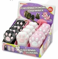 Przybory szkolne - Temperówka podwójna Kocia Łapka (12szt) PENMATE - miniaturka - grafika 1