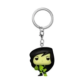 Plecaki - Funko POP! Brelok: Kim Possible - Shego Nowość Brelok - Kolekcjonerska mini figurka - Wypełnienie pończoch - Pomysł na prezent - Oficjalny towar - Fani TV - Wystrój plecaka - miniaturka - grafika 1