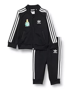 adidas Unisex Baby SST Set Tracksuit, czarny, 6-9 miesi?cy - Odzież sportowa dziecięca - miniaturka - grafika 1