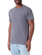 Koszulki męskie - Lee Koszulka męska Ultimate Pocket Tee, Taint Grey, S - miniaturka - grafika 1