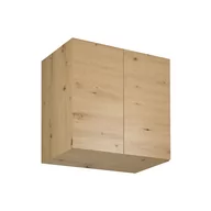 Szafki kuchenne - Szafka Górna Wisząca 2 Drzwi G80G Langen Gała Meble Beige Mat, Metal Czarny - miniaturka - grafika 1