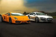 Czasopisma - Lamborghini Gallardo vs Audi R8 V8 - Tor Poznań, Tor Śląsk - miniaturka - grafika 1