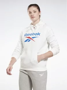 Reebok Bluza Identity Big Logo H54749 Biały Loose Fit - Bluzy damskie - miniaturka - grafika 1