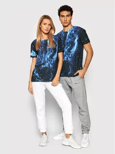 Koszulki i topy damskie - Miss Mr. GUGU & GO T-Shirt Unisex Cygnus Loop Granatowy Regular Fit - grafika 1