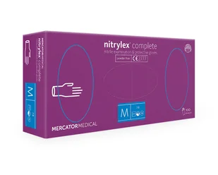 nitrylex® complete  100 szt., rozmiar M - Rękawiczki jednorazowe - miniaturka - grafika 1