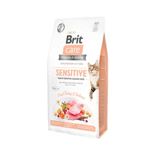 BRIT Care Cat Grain-Free Sensitive 2kg + niespodzianka dla kota GRATIS! - Sucha karma dla kotów - miniaturka - grafika 2