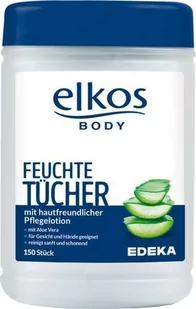 Elkos Chusteczki nawilżające z aloesem 150 szt. - Chusteczki do higieny intymnej - miniaturka - grafika 1