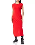 Sukienki - s.Oliver BLACK LABEL Damska sukienka, długa, RED, 38, czerwony, 38 - miniaturka - grafika 1