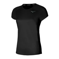 Koszulki sportowe damskie - Koszulka do biegania damska Mizuno Two Loop 88 Tee - miniaturka - grafika 1