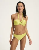 Stroje kąpielowe - Dół od bikini Truffle Esotiq limonkowy S - miniaturka - grafika 1