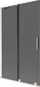 Parawany nawannowe - Mexen Velar parawan nawannowy 2-skrzydłowy rozsuwany 110 x 150 cm, grafit, nikiel szczotkowany - 896-110-000-41-97 - miniaturka - grafika 1