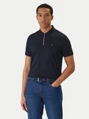 Koszulki męskie - Tommy Hilfiger Polo MW0MW41613 Granatowy Regular Fit - miniaturka - grafika 1