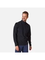 Bluzy męskie - Bluza Rossignol Skpr 1/2 Zip Sweat czarny 2XL - miniaturka - grafika 1