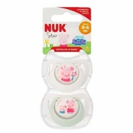 Smoczki uspokajające - 441656 SMOCZEK SILIKONOWY PEPPA 0-6M 551234, 175333 - miniaturka - grafika 1