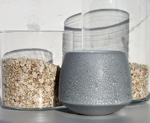 Czarka OATS 1szt [szkliwo z płatków owsianych+kamionka] - Kubki - miniaturka - grafika 1