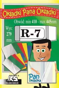 Okładka książkowa regulowana R7 (25szt) IKS - Dyplomy i okładki - miniaturka - grafika 1
