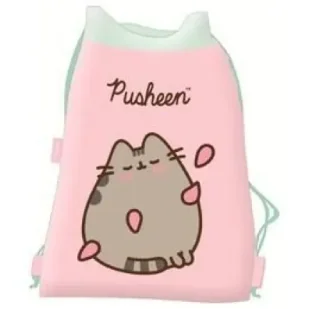 Worek na obuwie Pusheen pink - Worki na buty - miniaturka - grafika 1