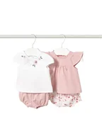 Komplety dla niemowląt - Mayoral Komplet dziecięcy 1663 Różowy Regular Fit - miniaturka - grafika 1